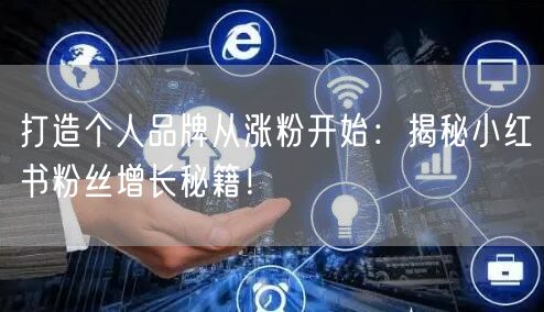 打造个人品牌从涨粉开始：揭秘小红书粉丝增长秘籍！